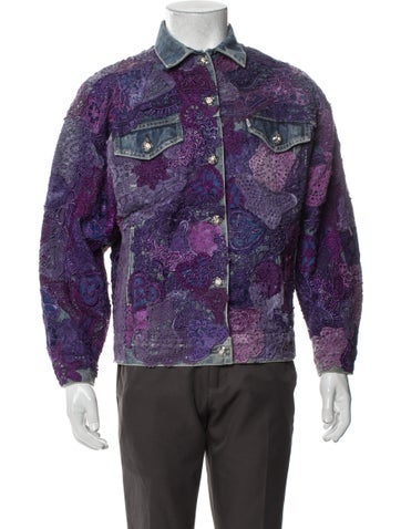 Earthling VIP Jackets Printed Trucker Jacket L