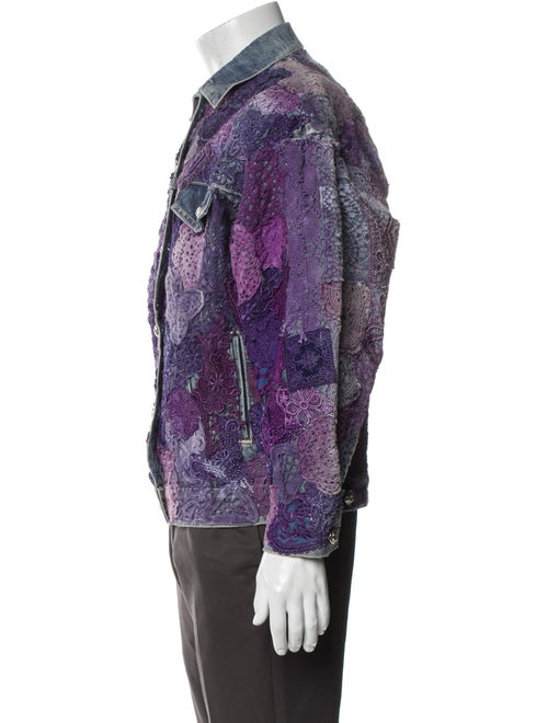 EARTHLING VIP Printed Trucker Jacket