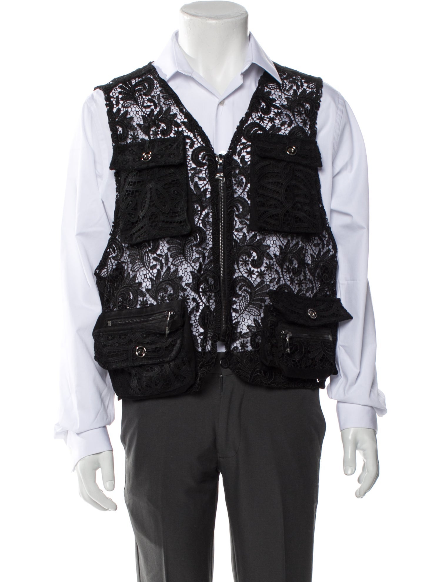 EARTHLING VIP Lace Pattern Vest