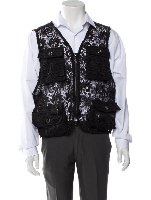 EARTHLING VIP Lace Pattern Vest