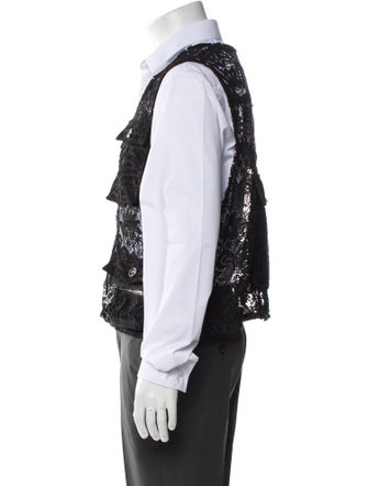 EARTHLING VIP Lace Pattern Vest
