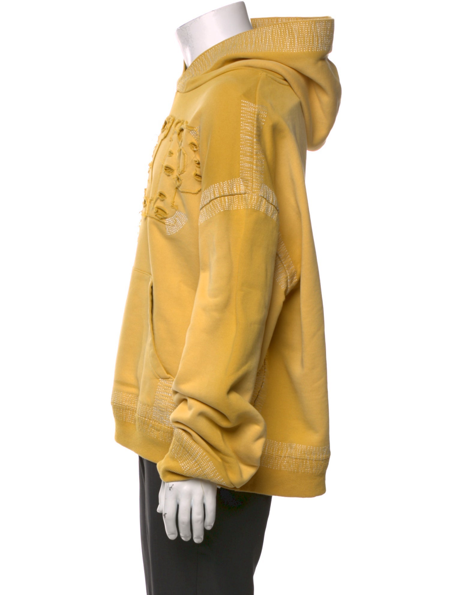 EARTHLING VIP Graphic Print Crew Neck Hoodie