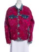 EARTHLING VIP Printed Denim Jacket