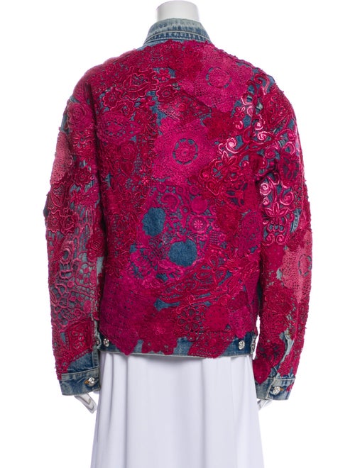 EARTHLING VIP Printed Denim Jacket