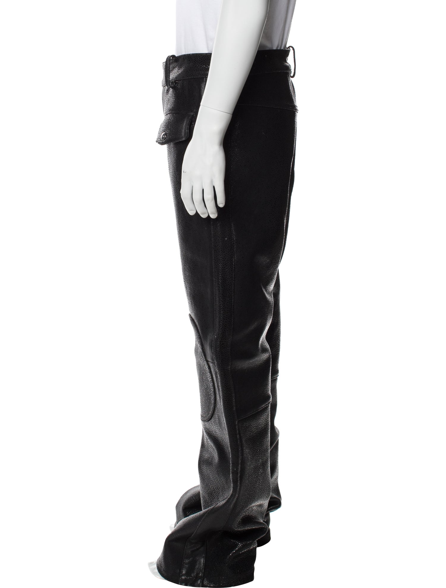 EARTHLING VIP Black Ray Circle Double Knee Moto Pants