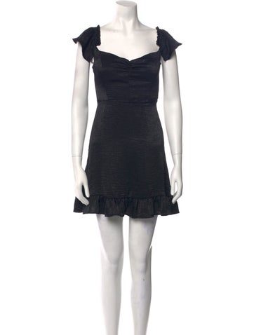 Eastbyeastwest Dresses Square Neckline Mini Dress S