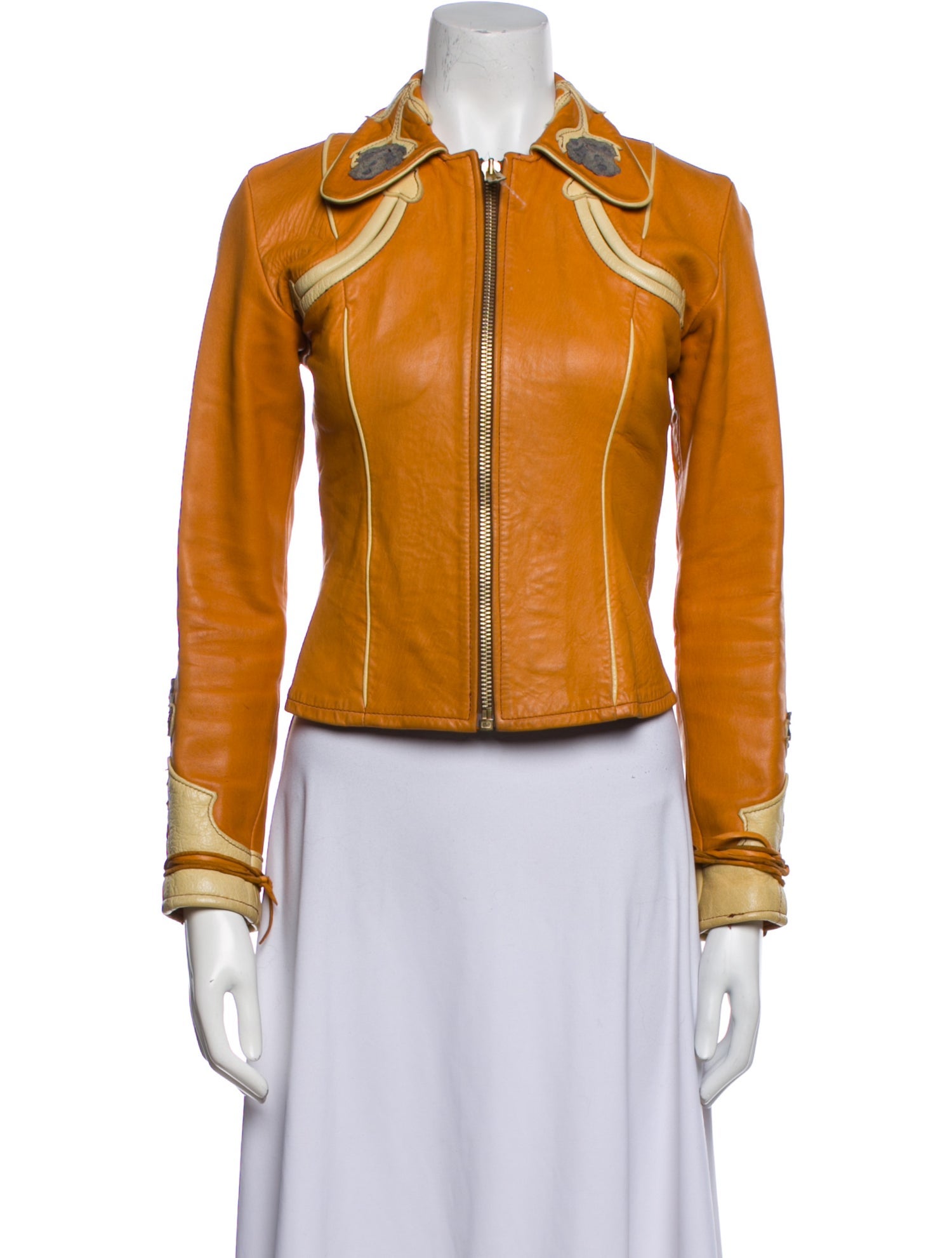 East West Musical Instruments Vintage 1970's Biker Jacket