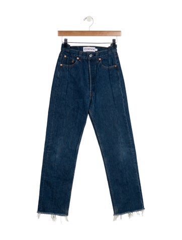 EB Denim Jeans High-Rise Straight Leg US 23 | XS