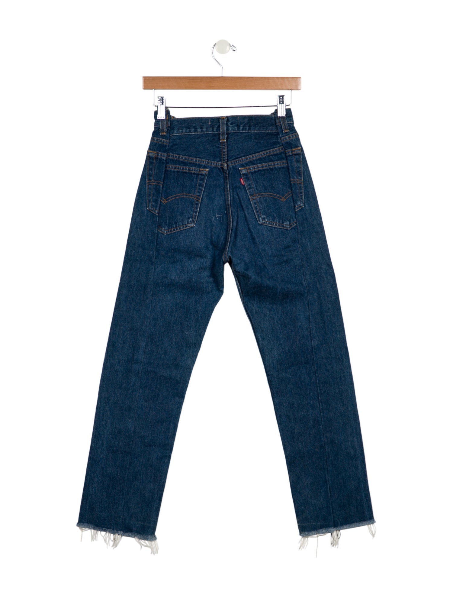 EB DENIM High-Rise Straight Leg Jeans