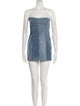 EB DENIM Strapless Mini Dress