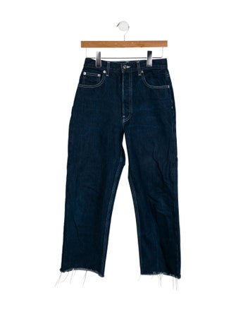 EB DENIM High-Rise Straight Leg Jeans