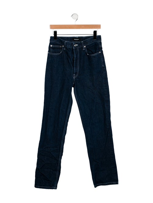 EB DENIM High-Rise Straight Leg Jeans