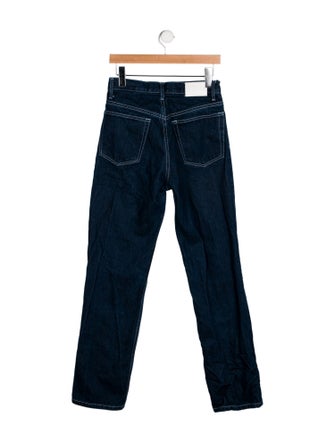 EB DENIM High-Rise Straight Leg Jeans