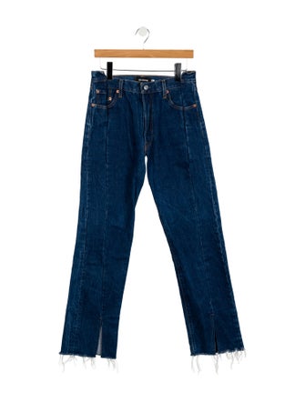 EB DENIM High-Rise Wide Leg Jeans
