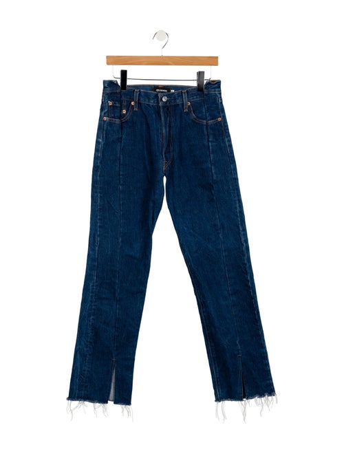EB DENIM High-Rise Wide Leg Jeans