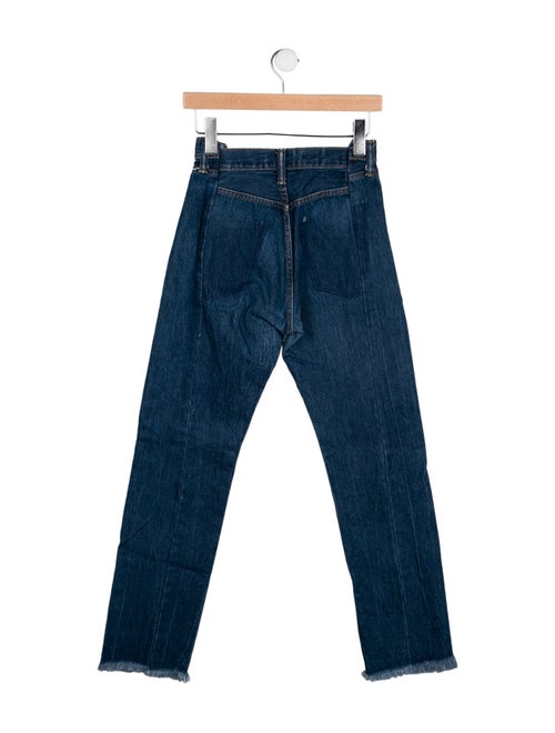 EB DENIM High-Rise Straight Leg Jeans