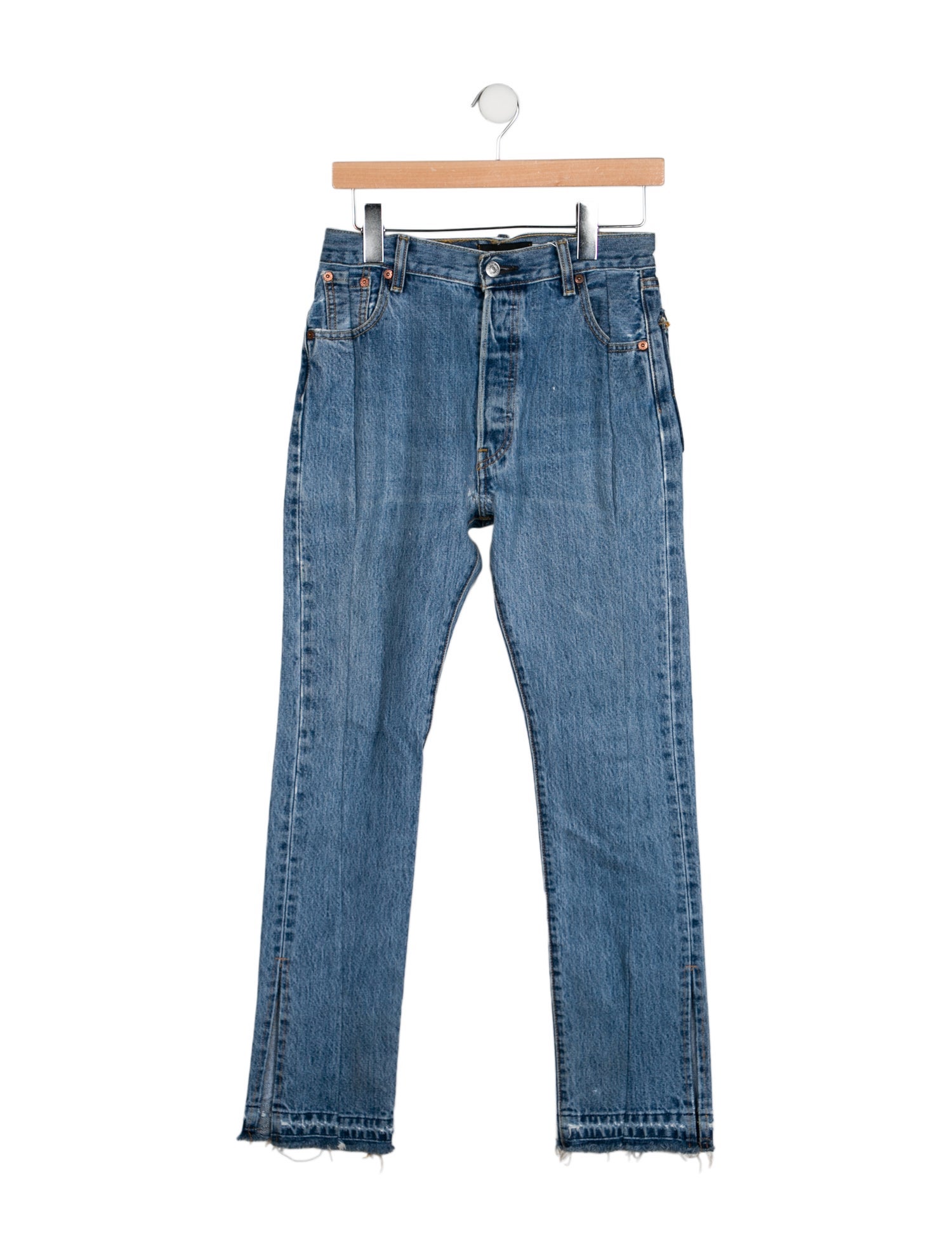 EB DENIM High-Rise Straight Leg Jeans