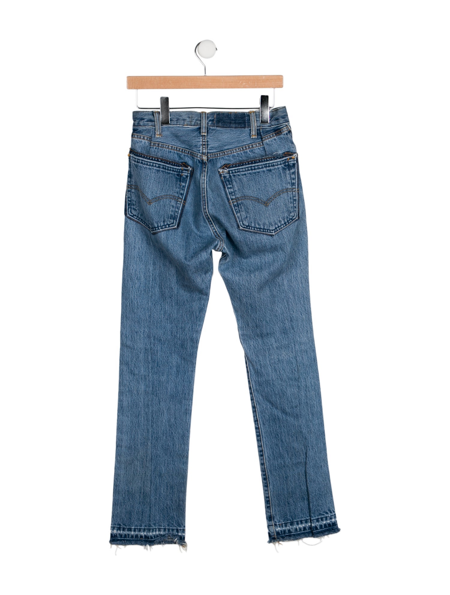 EB DENIM High-Rise Straight Leg Jeans