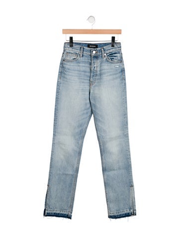 EB Denim Jeans High-Rise Straight Leg S