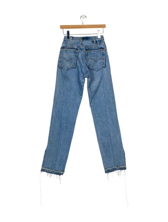EB DENIM High-Rise Straight Leg Jeans
