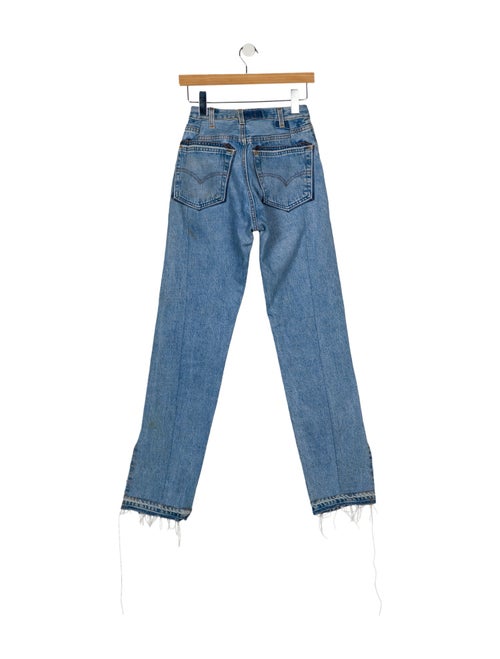EB DENIM High-Rise Straight Leg Jeans