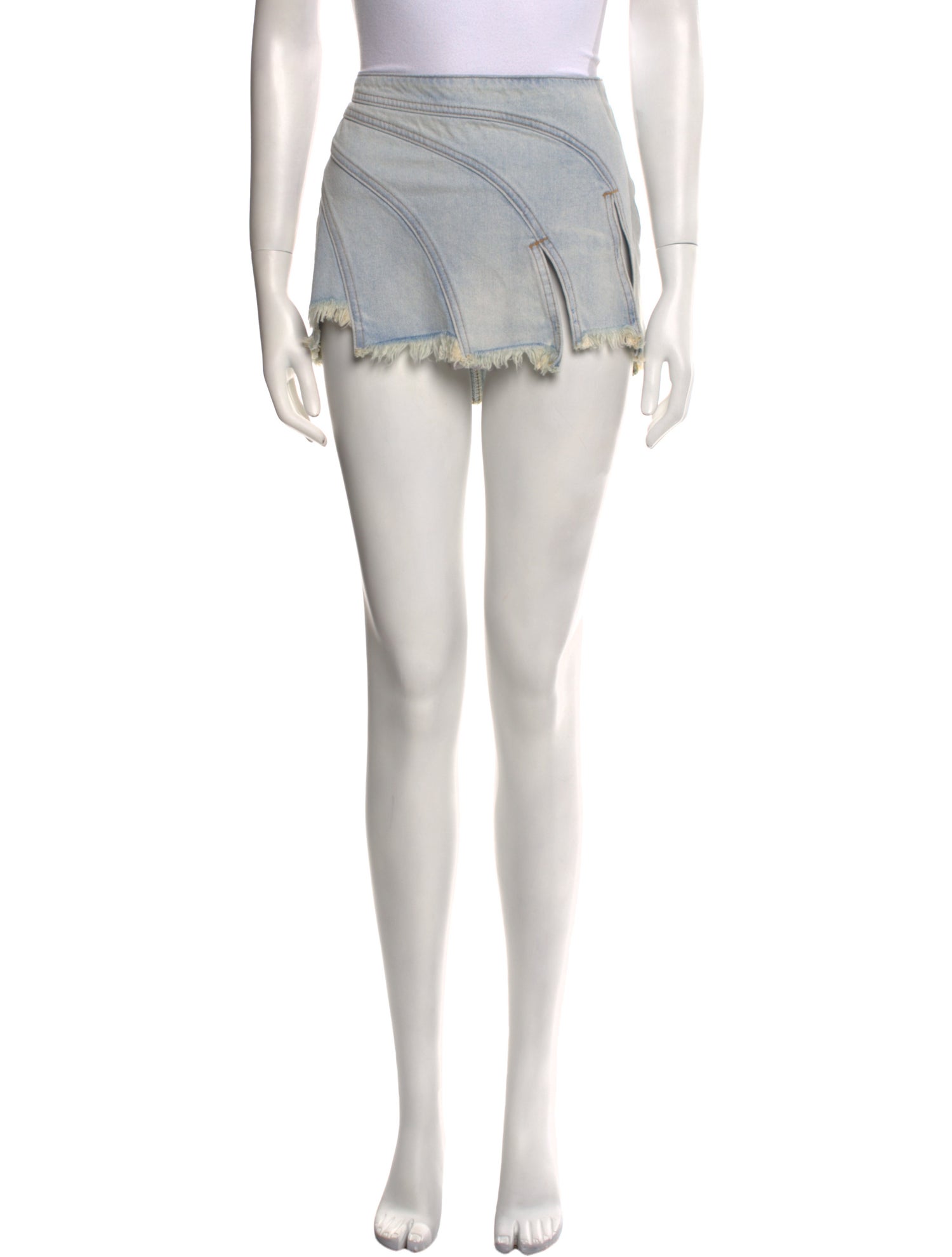 EB DENIM Distressed Accents Mini Skirt w/ Tags