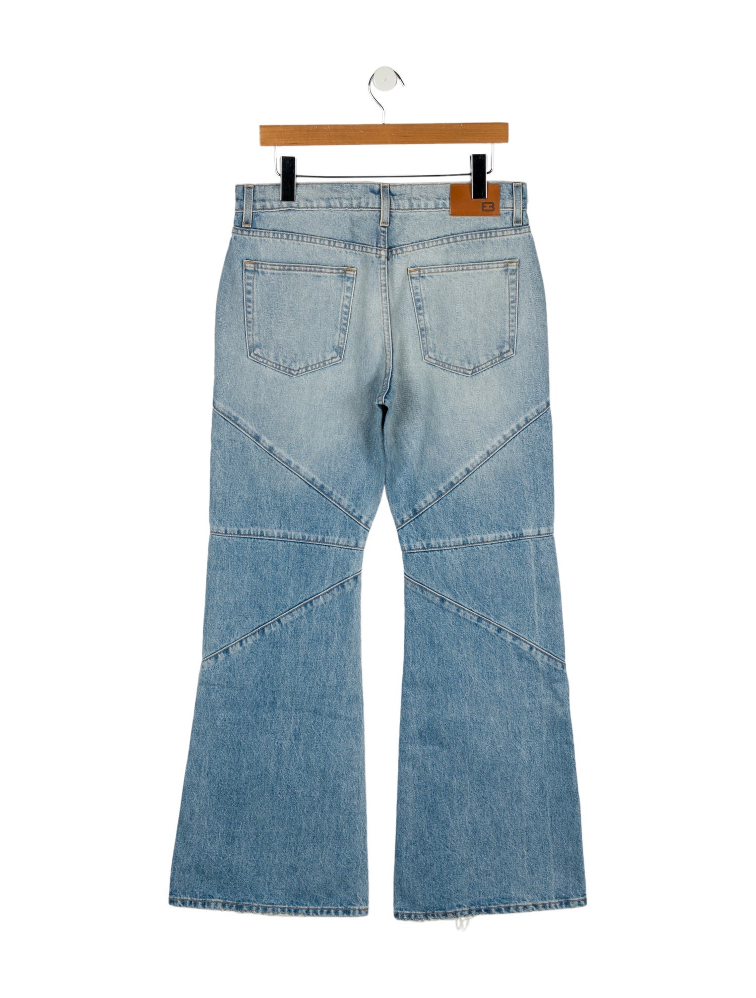 EB DENIM High-Rise Wide Leg Jeans