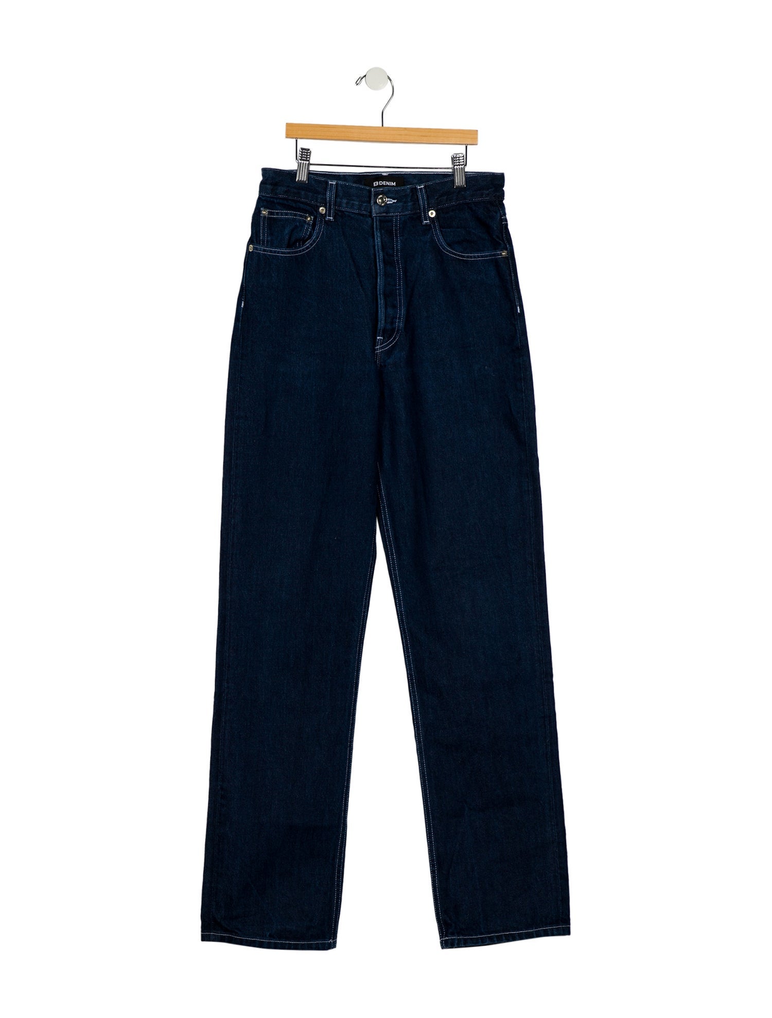EB DENIM High-Rise Wide Leg Jeans