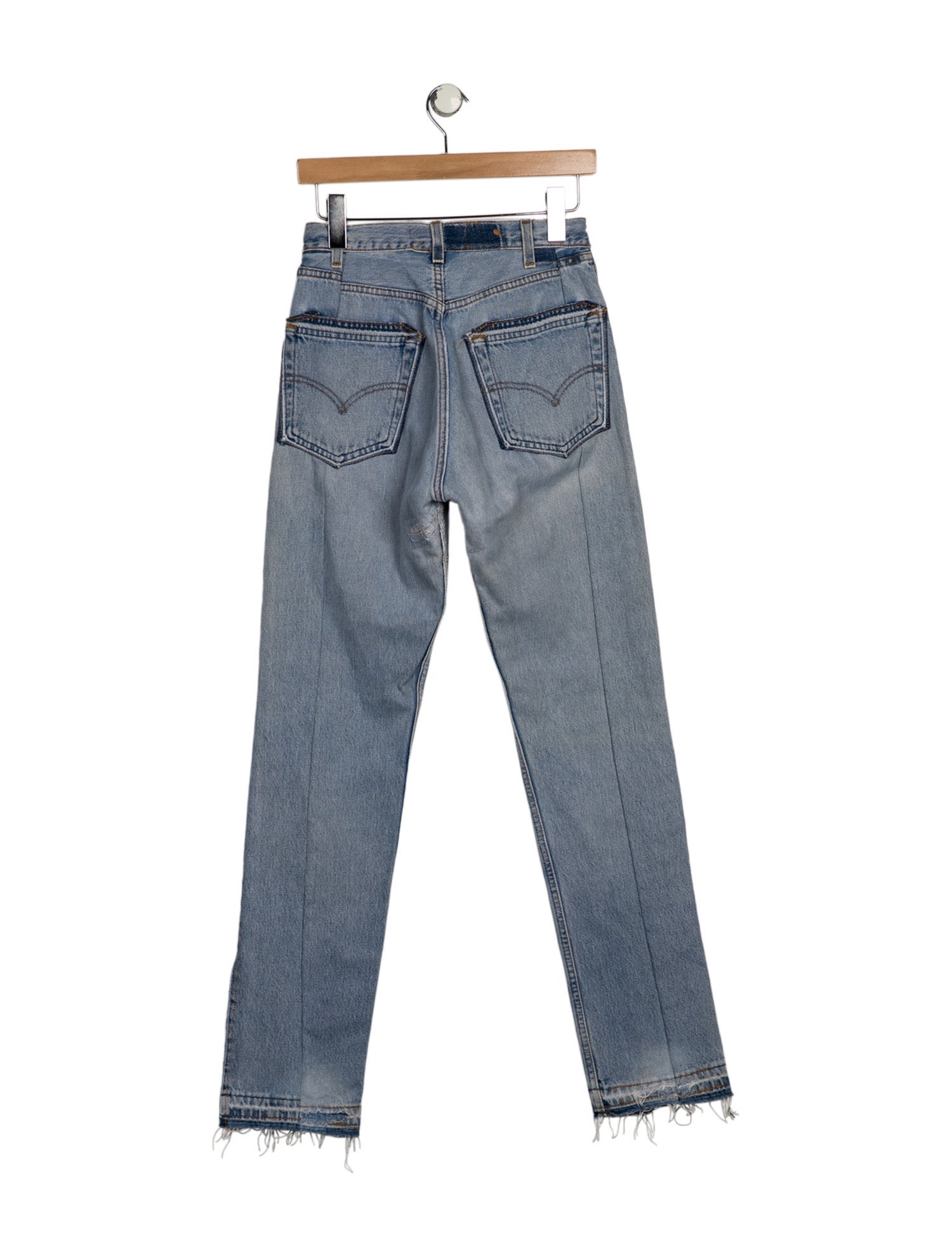 EB DENIM High-Rise Straight Leg Jeans