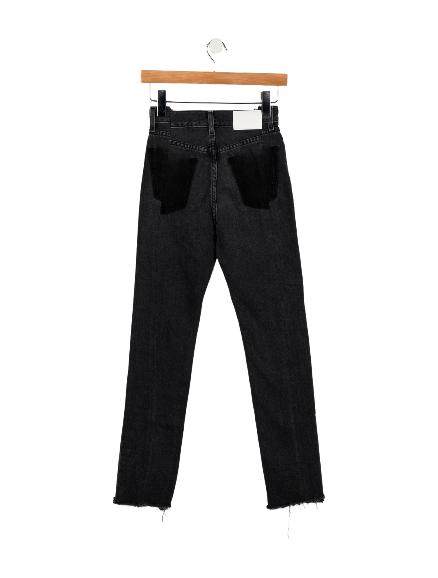 EB DENIM Mid-Rise Straight Leg Jeans