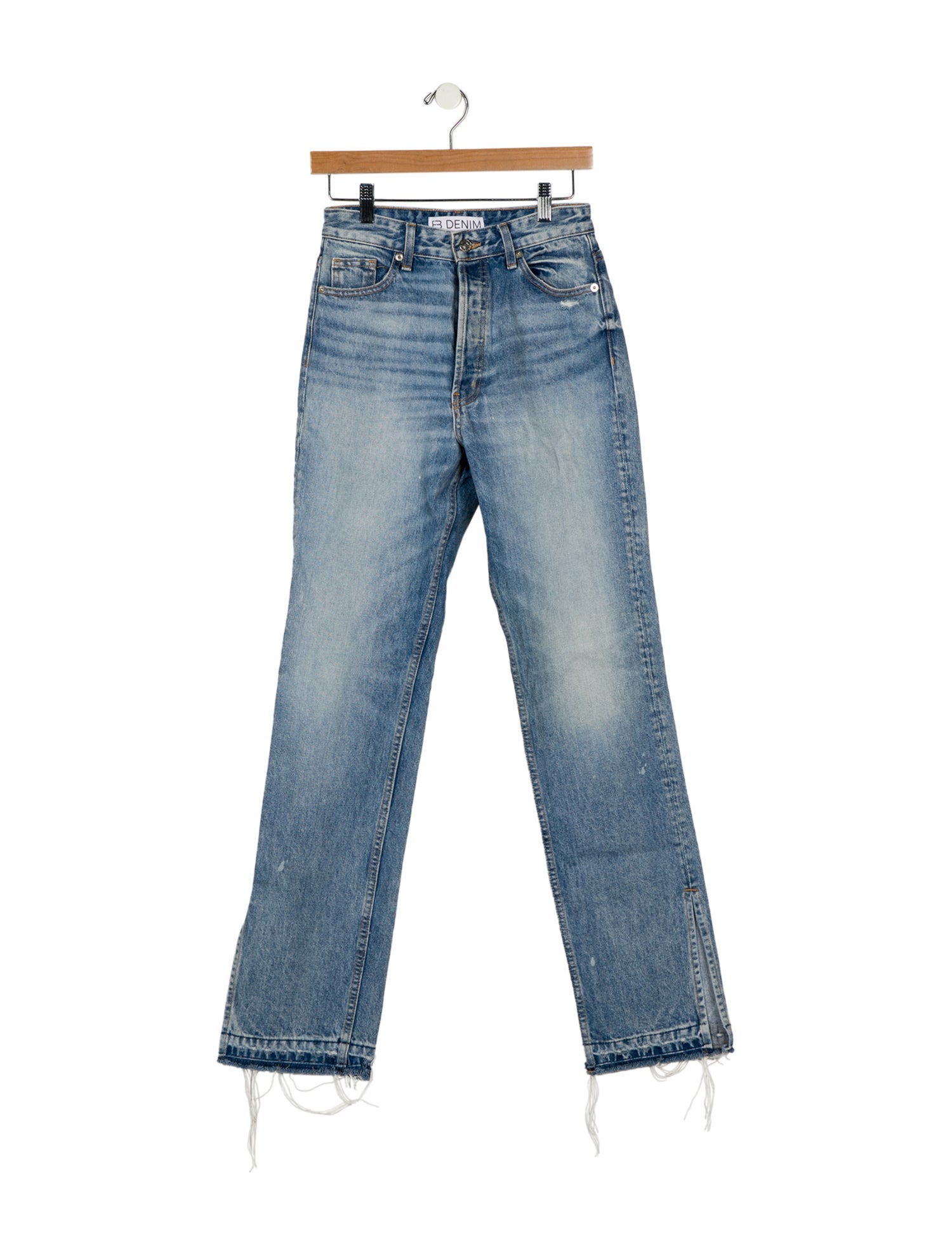EB DENIM High-Rise Wide Leg Jeans