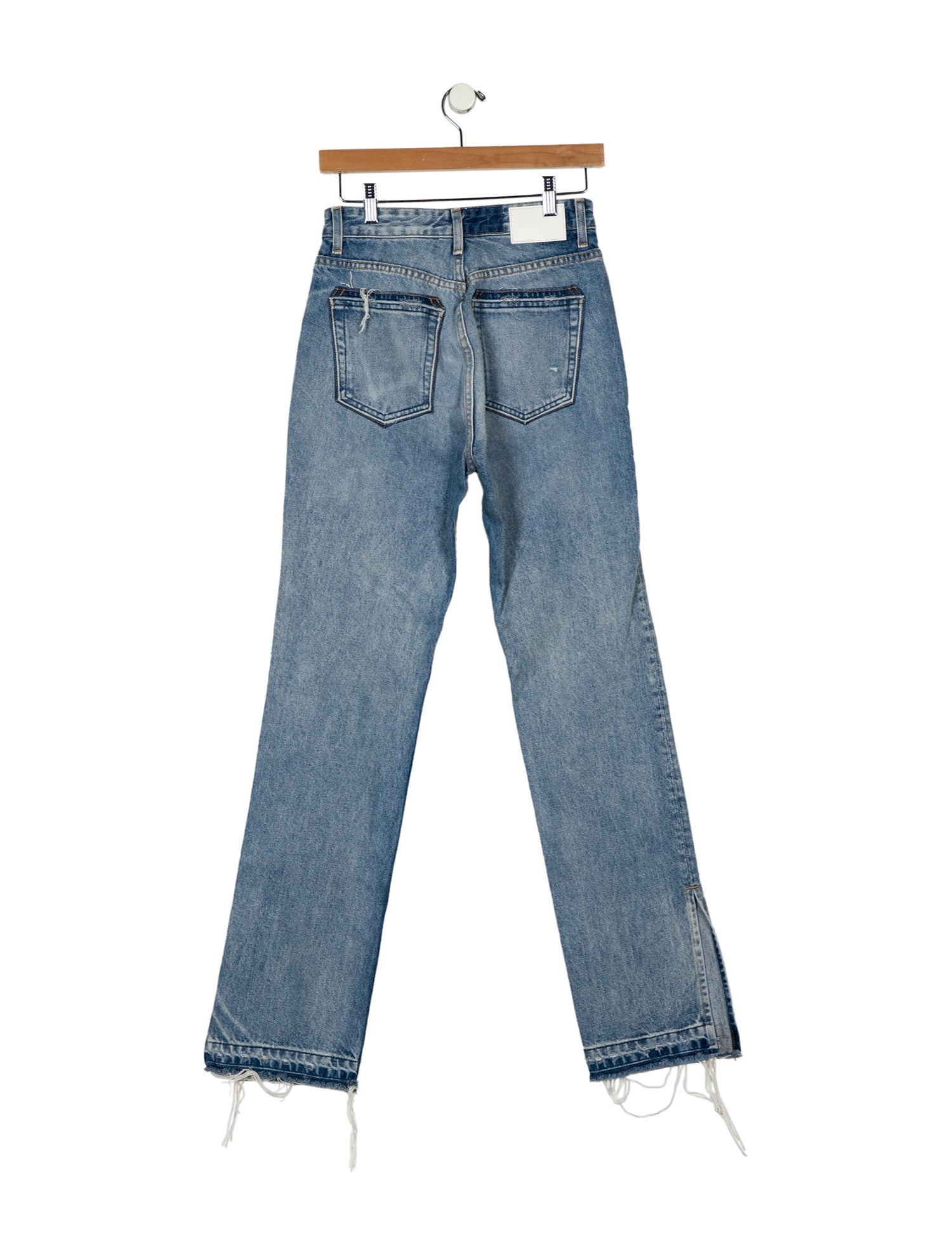 EB DENIM High-Rise Wide Leg Jeans