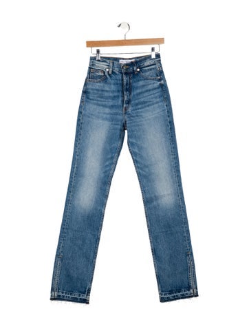 EB Denim Jeans High-Rise Straight Leg L