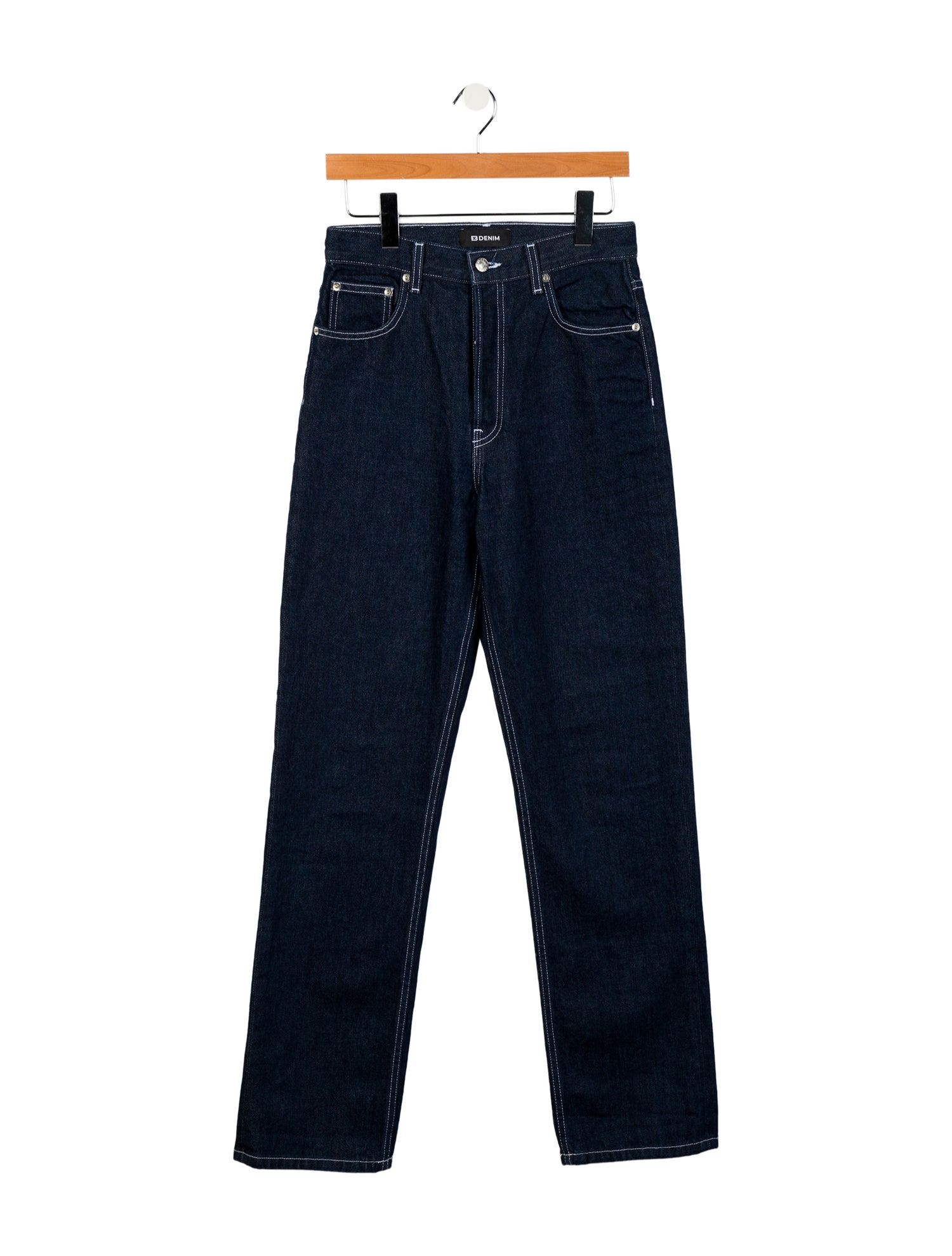 EB DENIM High-Rise Wide Leg Jeans