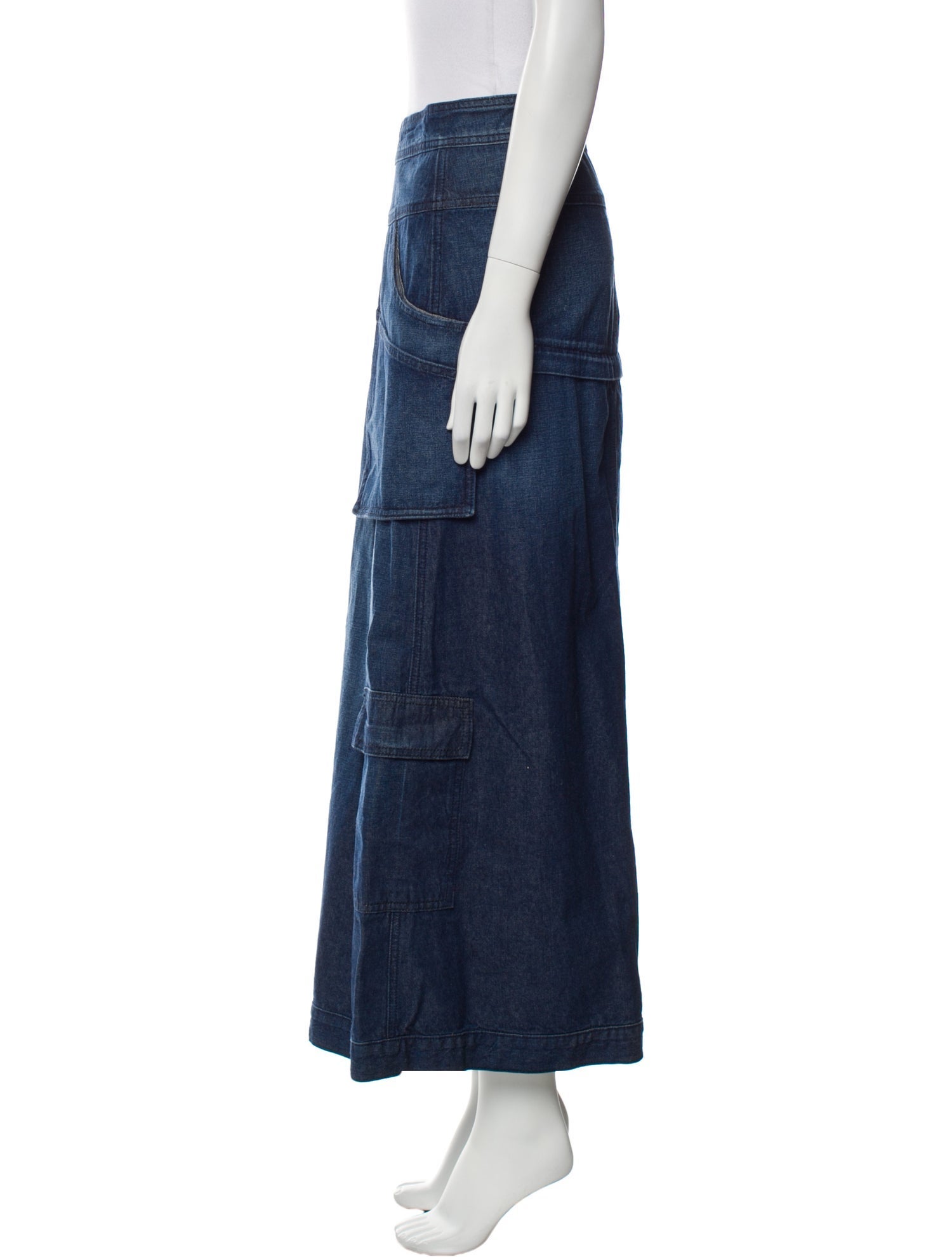 EB DENIM Midi Length Skirt w/ Tags