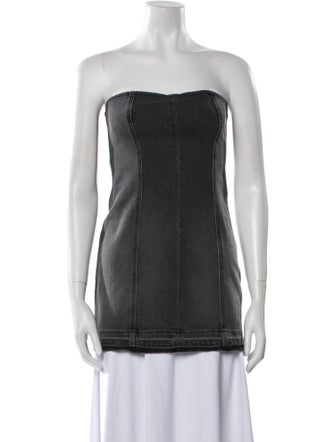 EB DENIM Strapless Tunic