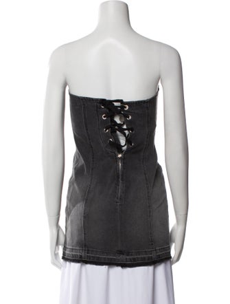 EB DENIM Strapless Tunic