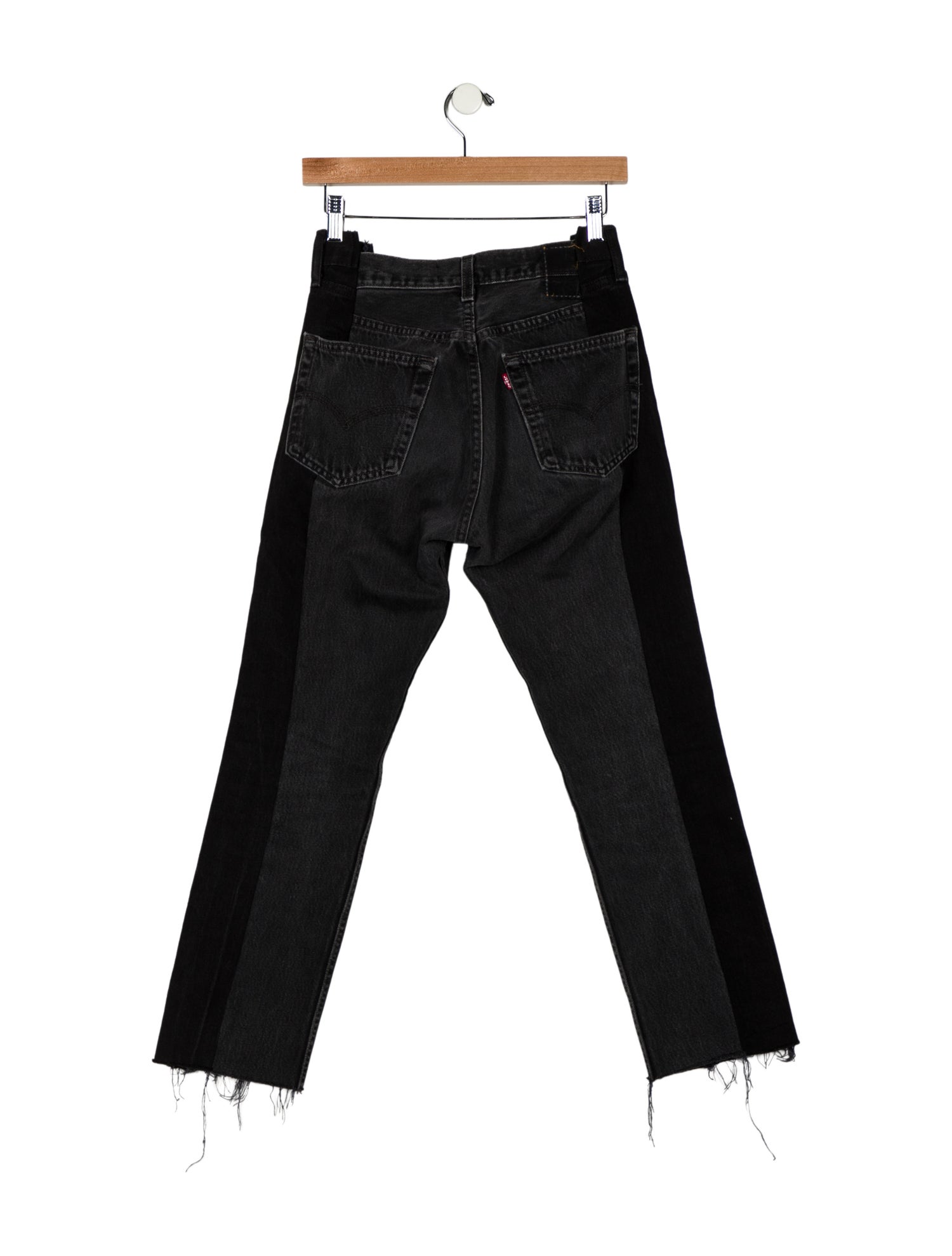 EB DENIM Mid-Rise Straight Leg Jeans