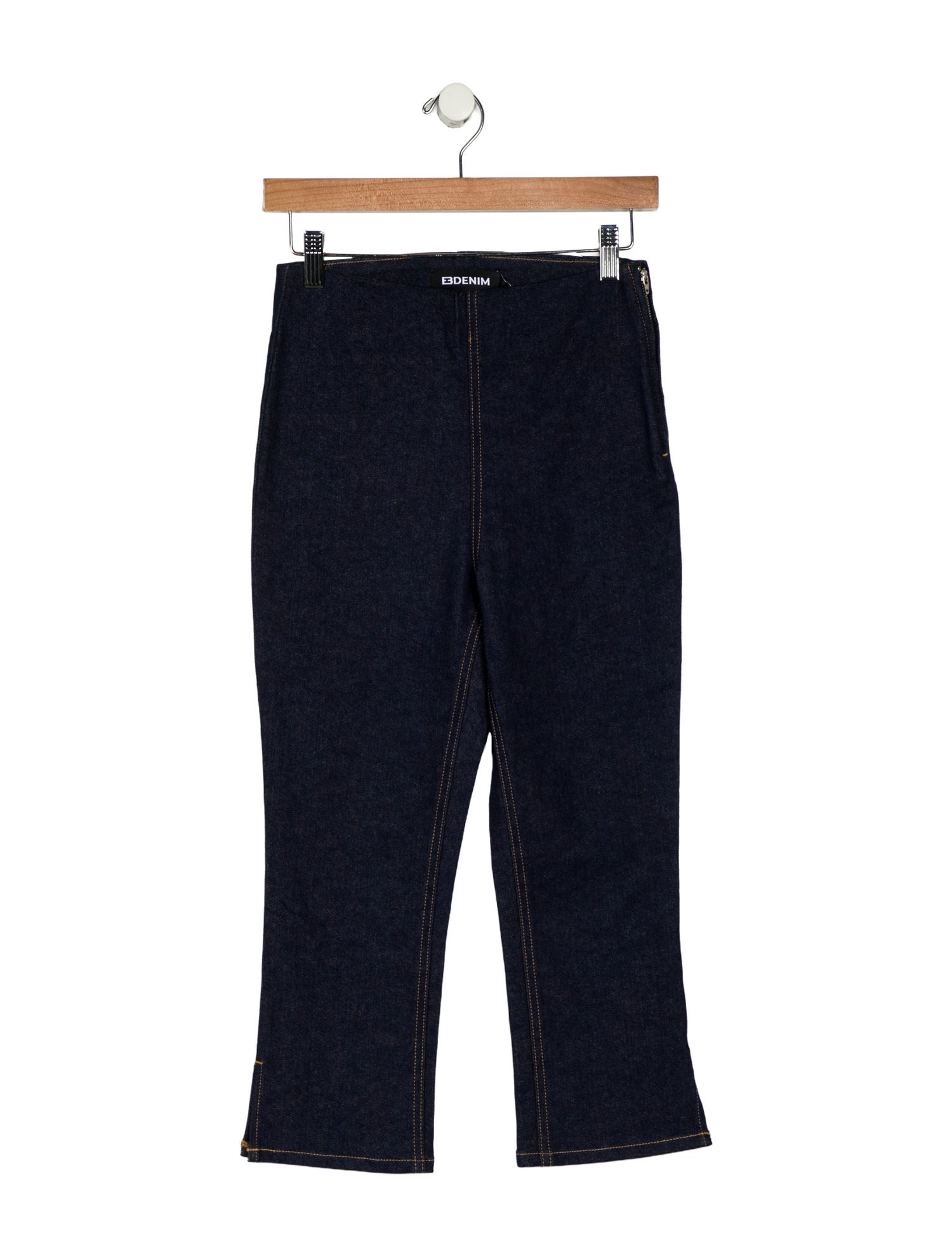 EB DENIM High-Rise Straight Leg Jeans