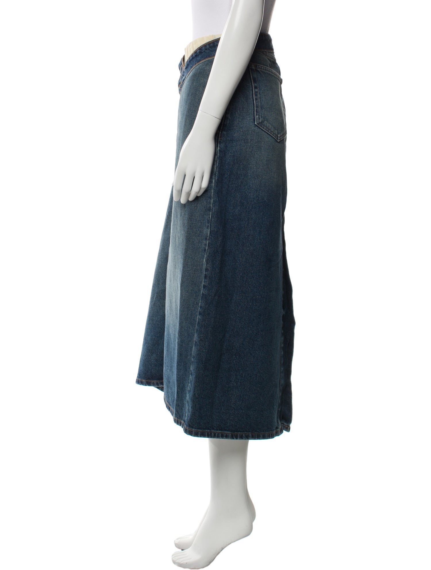 EB DENIM Midi Length Skirt