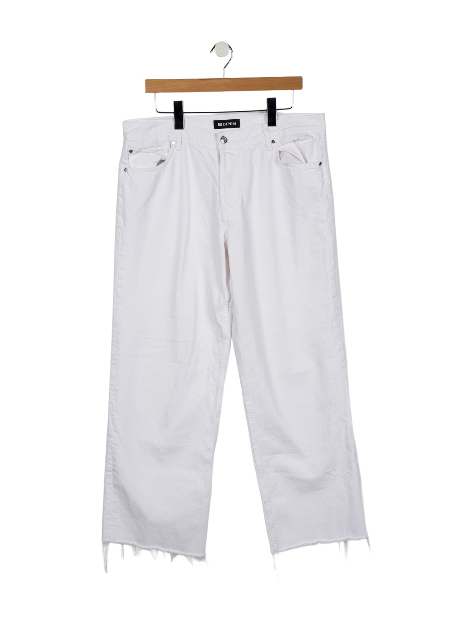 EB DENIM High-Rise Wide Leg Jeans