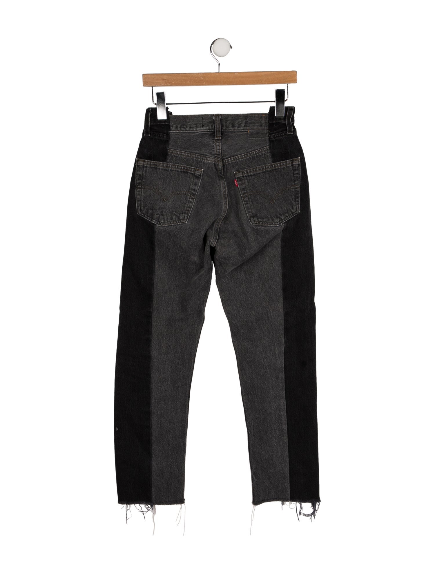 EB DENIM Mid-Rise Straight Leg Jeans
