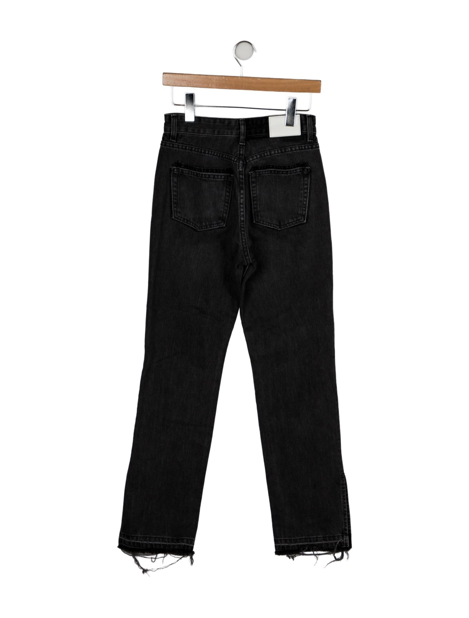 EB DENIM High-Rise Straight Leg Jeans