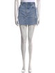 EB DENIM Distressed Accents Mini Skirt