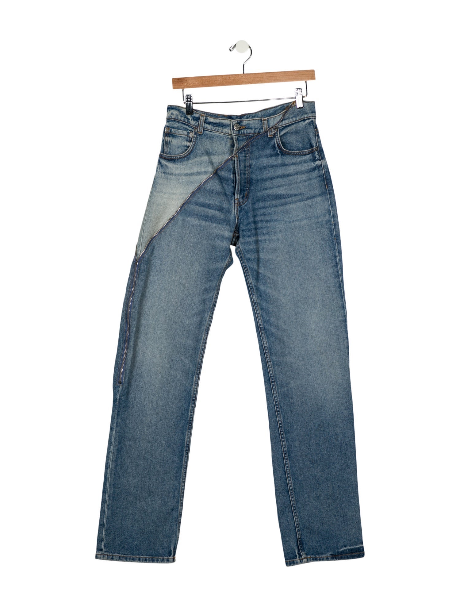 EB DENIM High-Rise Straight Leg Jeans