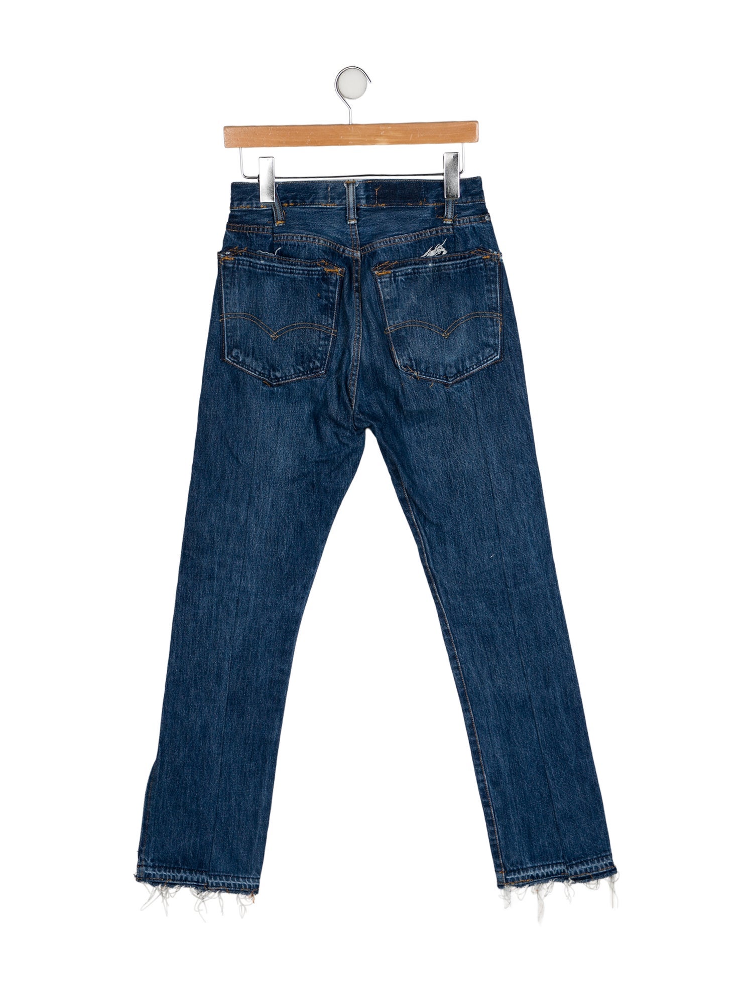 EB DENIM High-Rise Straight Leg Jeans