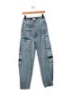 EB DENIM High-Rise Straight Leg Jeans