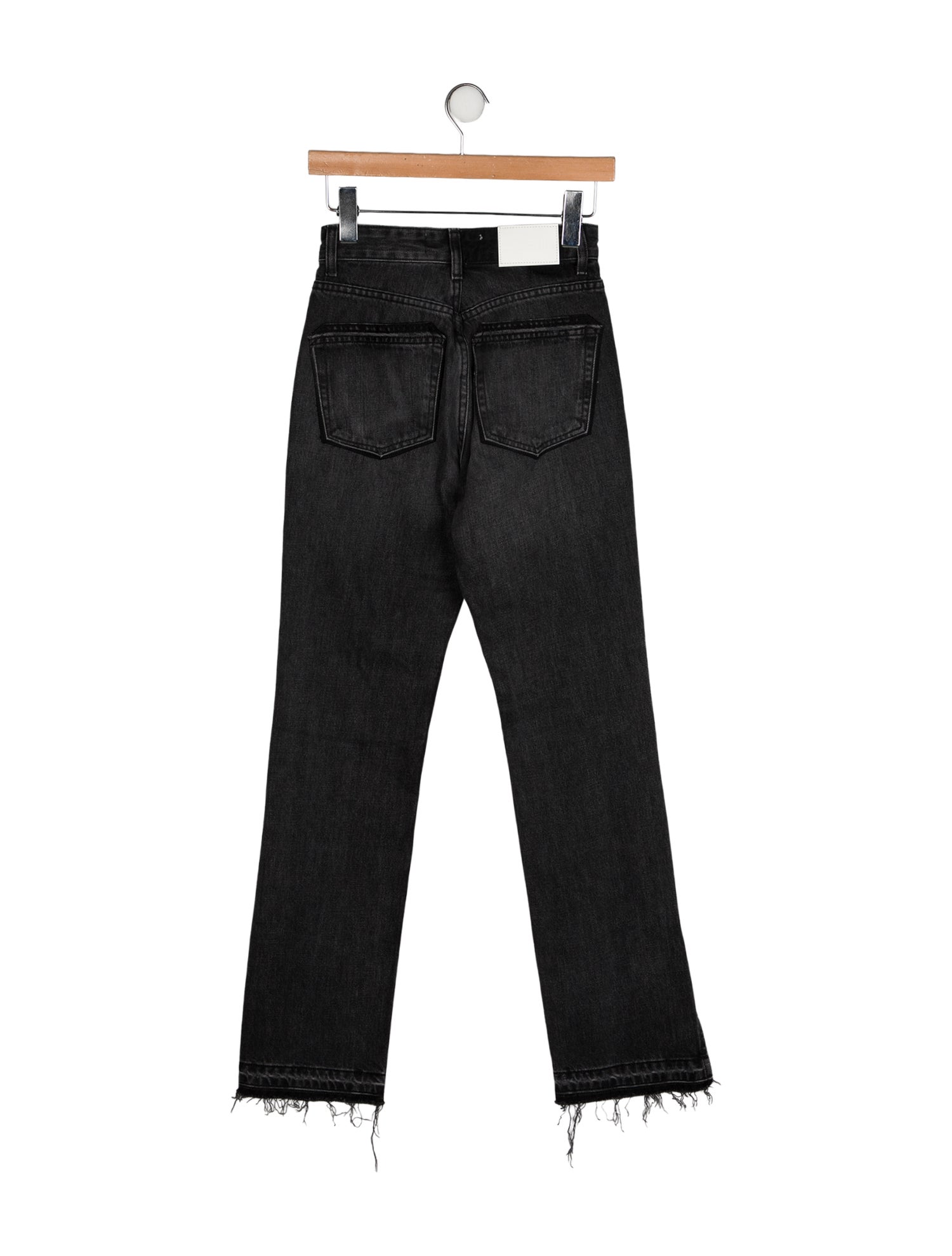 EB DENIM Mid-Rise Straight Leg Jeans
