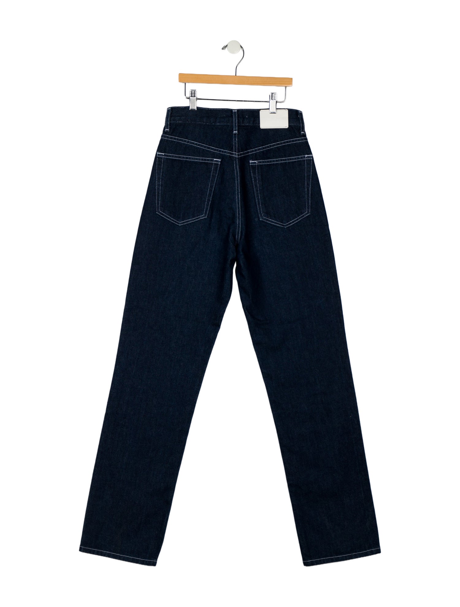 EB DENIM High-Rise Straight Leg Jeans