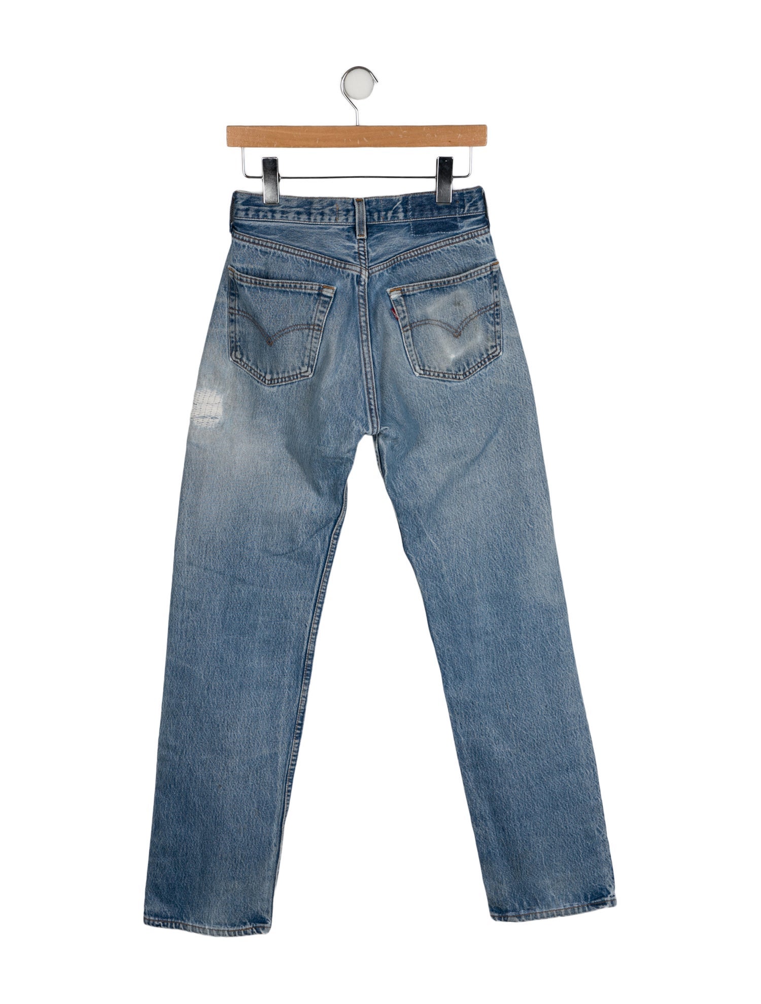 EB DENIM High-Rise Straight Leg Jeans